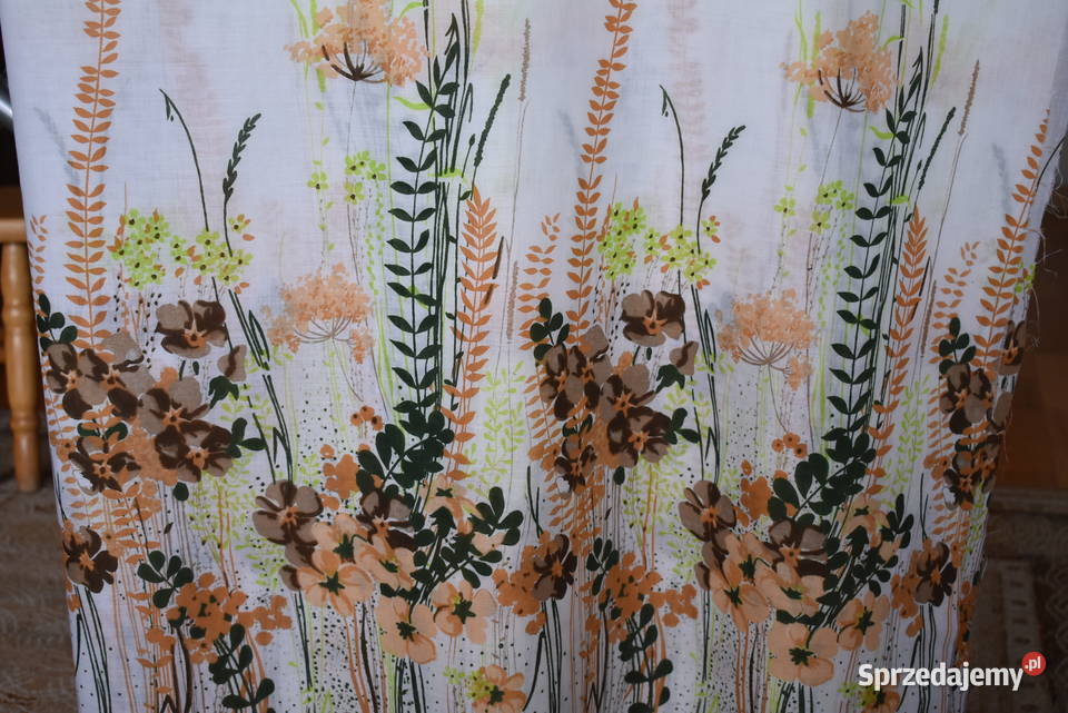 Tkanina vintage bawełna