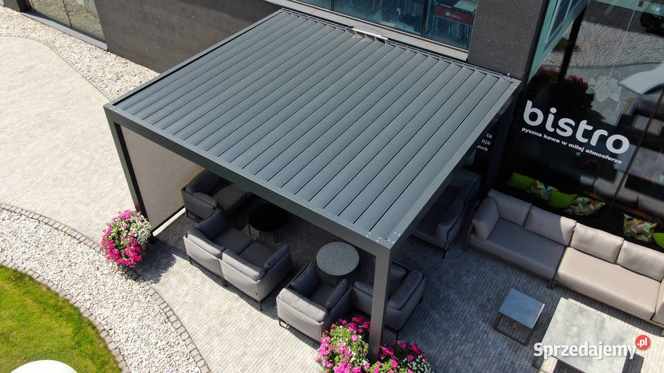 Pergola z dachem lamelowym Szczecin sprzedam
