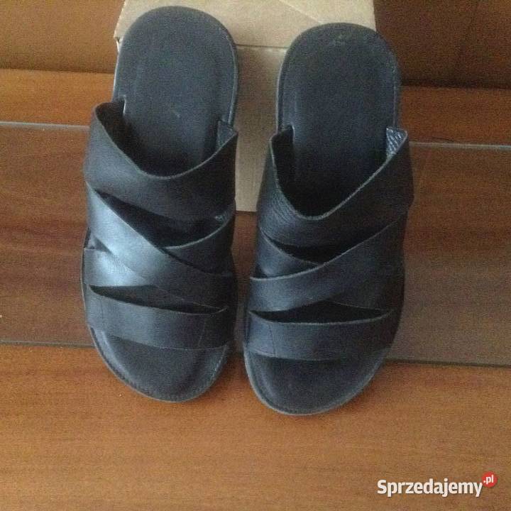 Klapki domowe męskie skóra naturalna 42 opolskie Opole