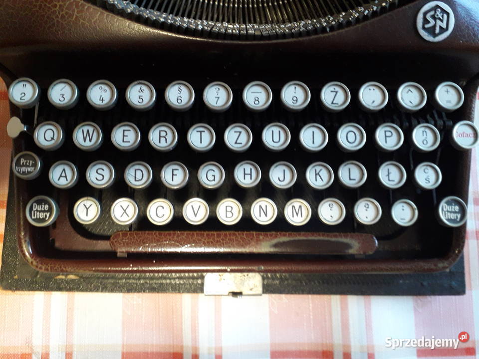 Maszyna do pisania Erika Neuman walizkowa polska Kraków