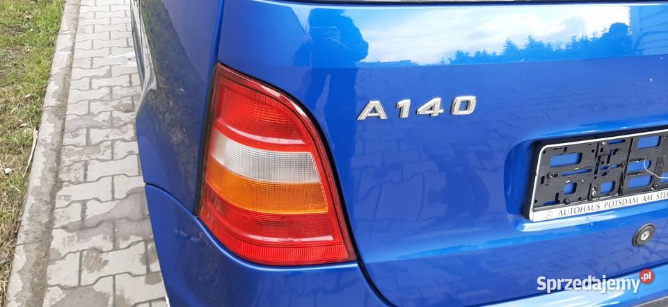LAMPA LEWA TYLNA MERCEDES A KLASA W168 A170 Oświetlenie
