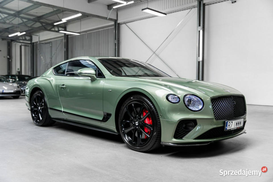 Bentley Continental GT Alpine Green Gwarancja do łopatki zmiany biegów Węgrzce