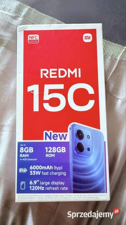 Redmi 15C 5G Fabrycznie zapakowany Nowy śląskie