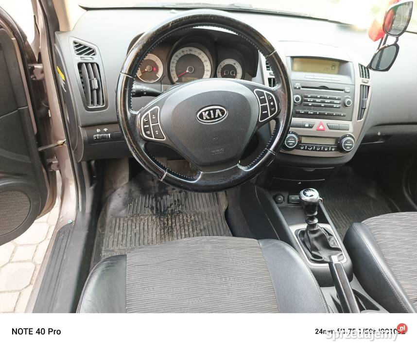 KIA Ceed 2008 r 20 Diesel przebieg 206 000 140KM Puck