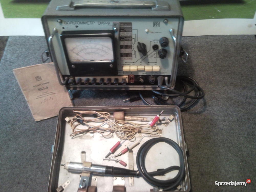 Woltomierz lampowy z 1968r lubuskie Zielona Góra sprzedam