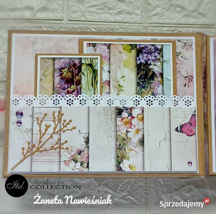 ALBUM foto scrapbooking prezent Mszana Dolna