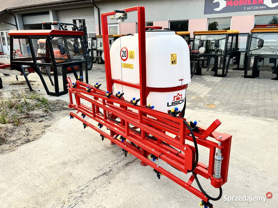 Opryskiwacz polowy LISICKI 400 600L 1215m Promar Rawa Mazowiecka