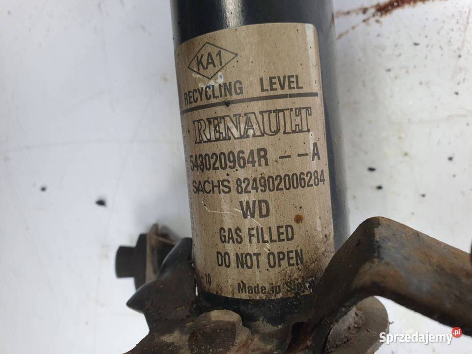 AMORTYZATOR LEWY PRZÓD DACIA DOKKER 543020964R osobowe Lipno