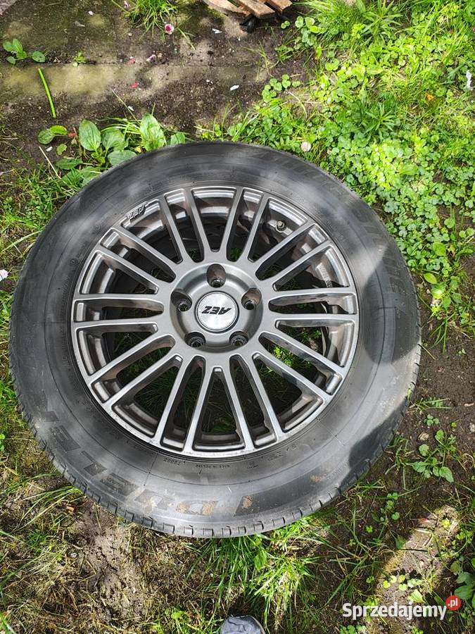 Felgi aluminiowe AEZ z oponami Audi Q7 VW