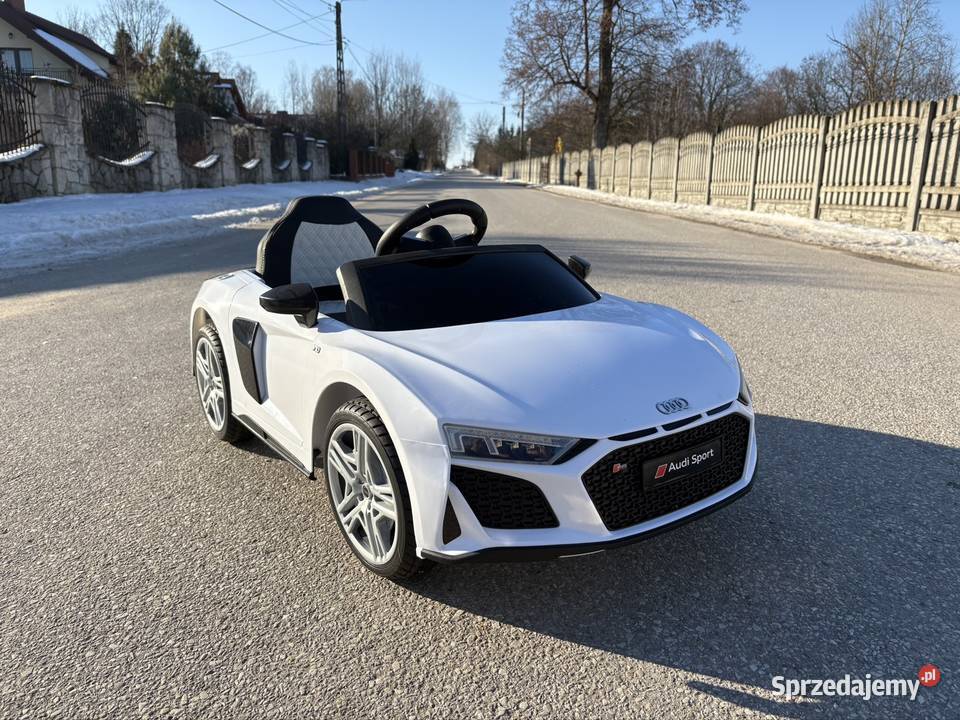 samochód na akumulator Audi R8 LIFT nowe auto Pozostałe świętokrzyskie Grabownica