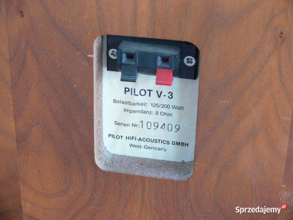 Kolumny Pilot V3 Vintage WYSYŁKA Jasło sprzedam