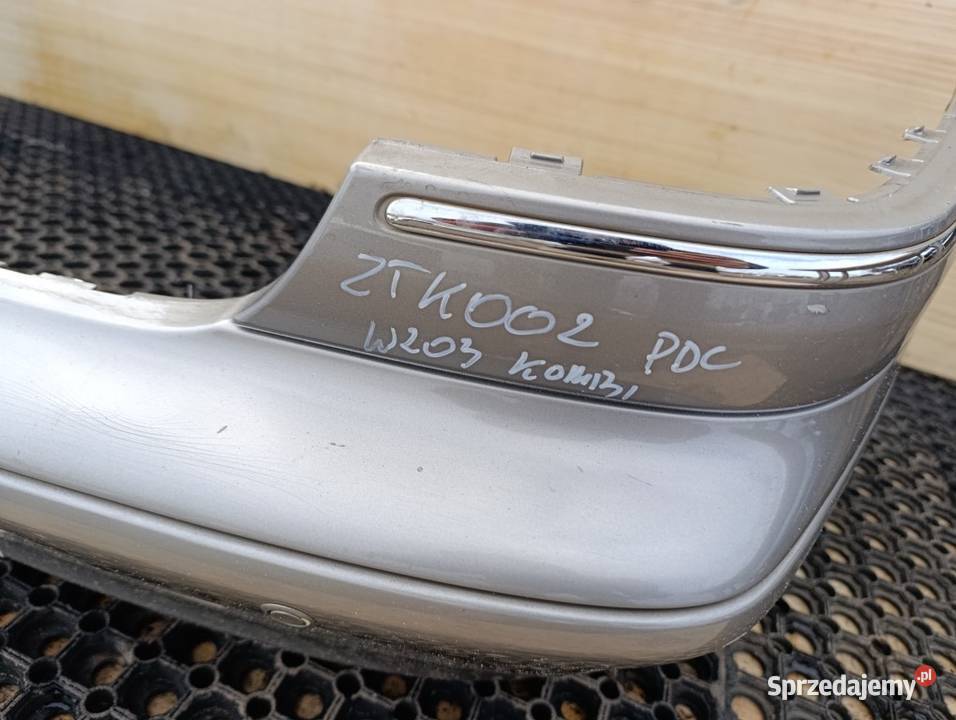 MERCEDES C KLASA W203 KOMBI ZDERZAK TYŁ PDC C723 osobowe wielkopolskie Zbierkowo