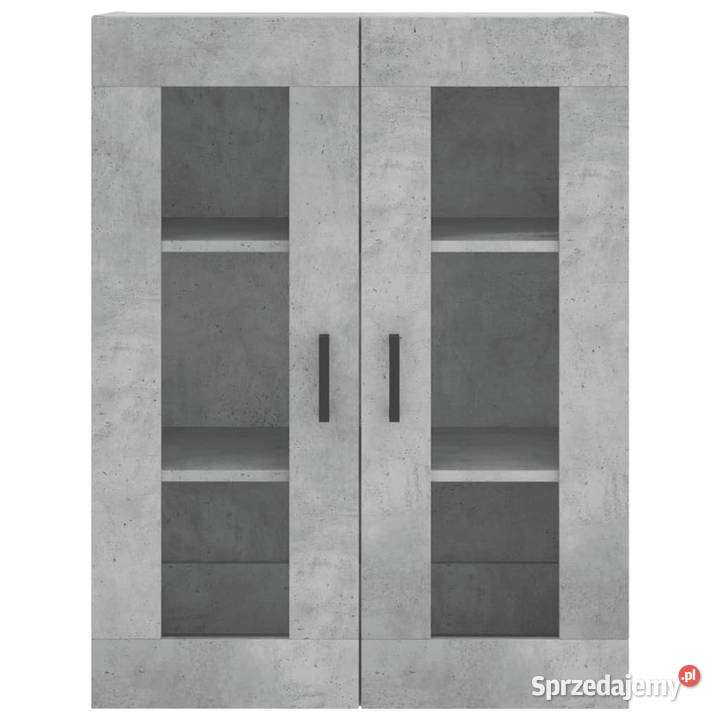 Witrynka szarość betonu 695x34x180 materiał Warszawa