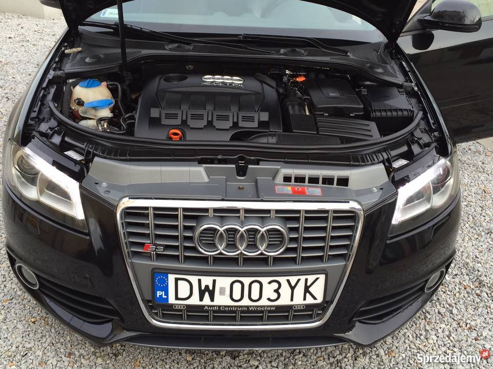 Audi A3 pełen SLINE historia ASO xenon LIFT 1986cm3 Wrocław