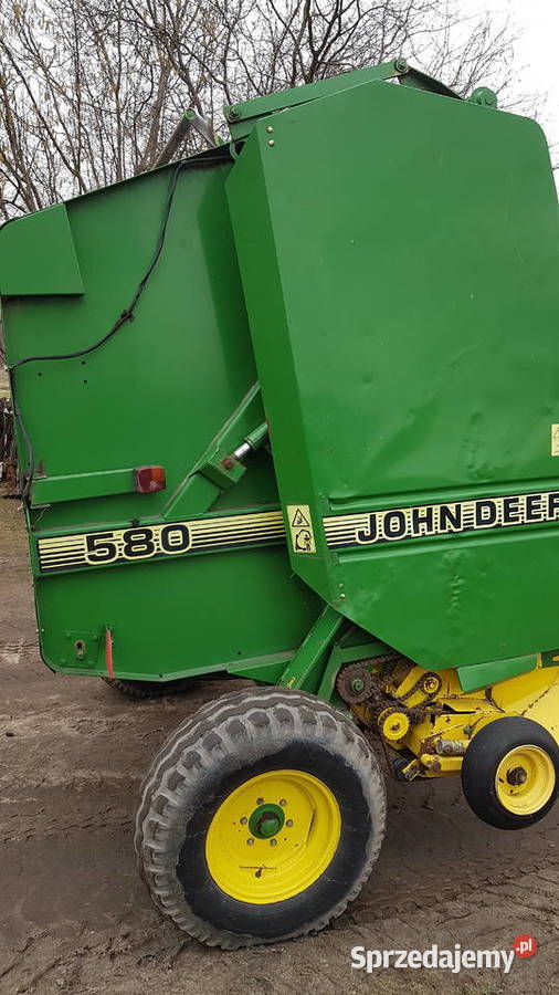 Prasa zwijka John Deere 580 Drużbice