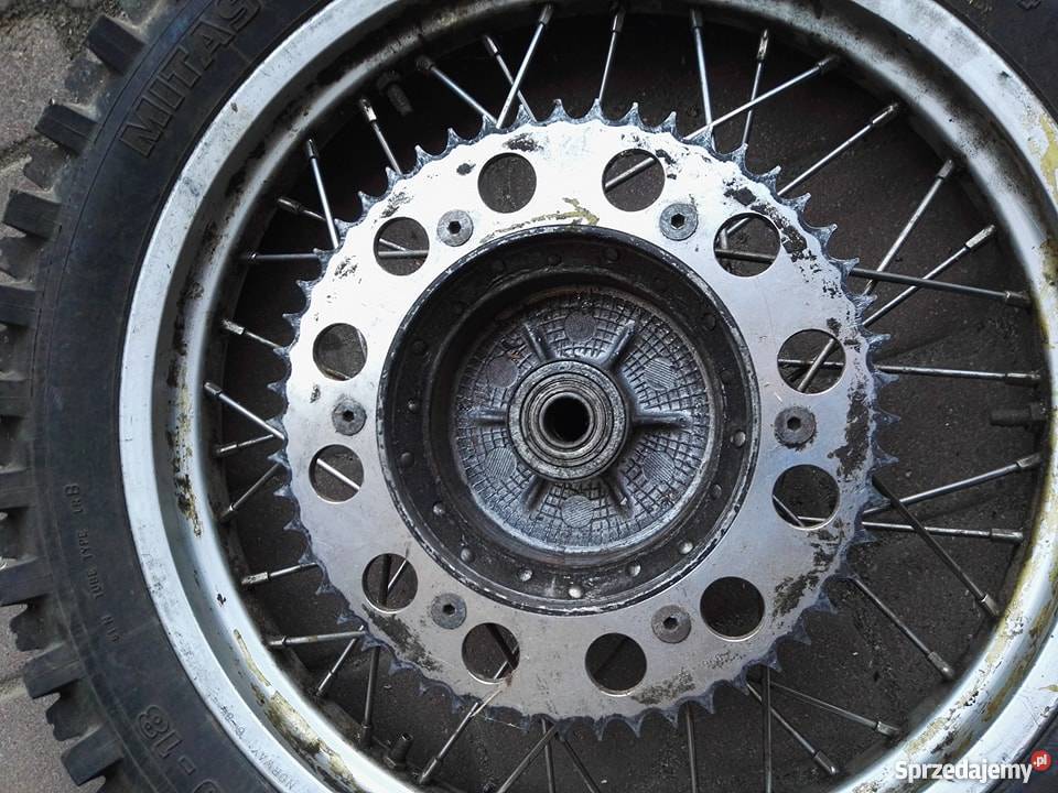 Koło felga bęben KTM GS 250 cross 18 Opony, koła, felgi Szemud