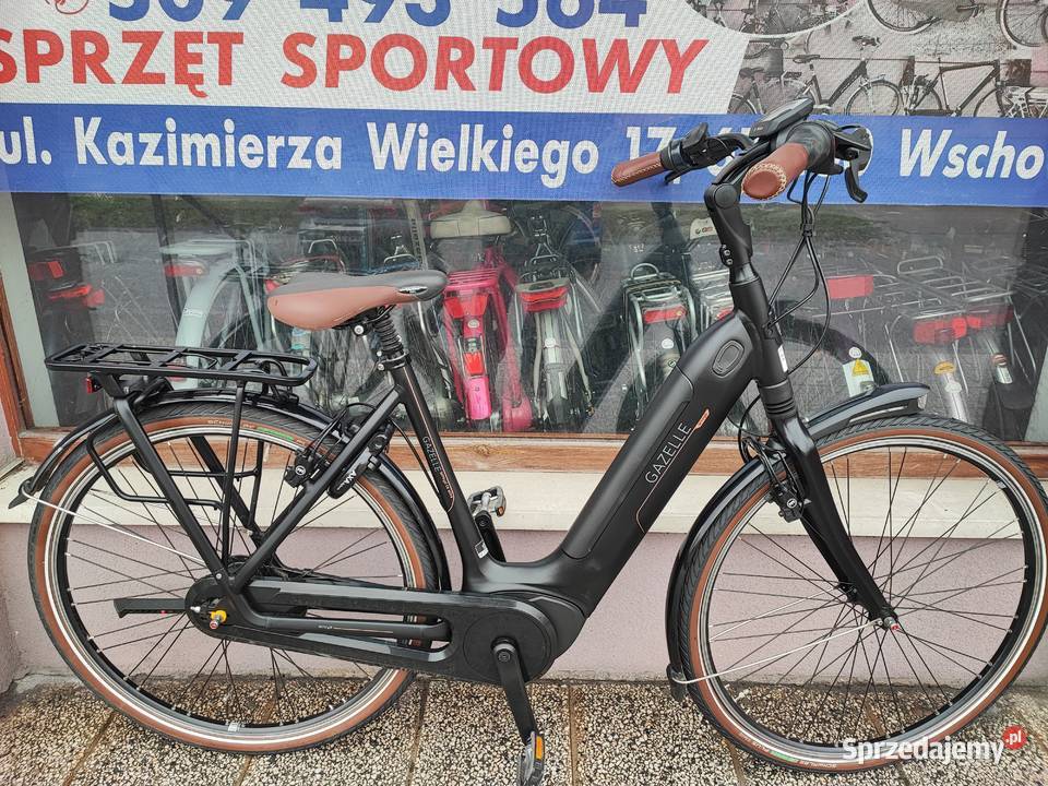 Rower Elektryczny Gazelle C8 Elite,Bosch,Rama 53cm-Jak Nowy.
