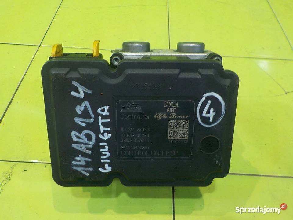 ALFA ROMEO GIULIETTA 20 JTDM 11r pompa ABS Suków