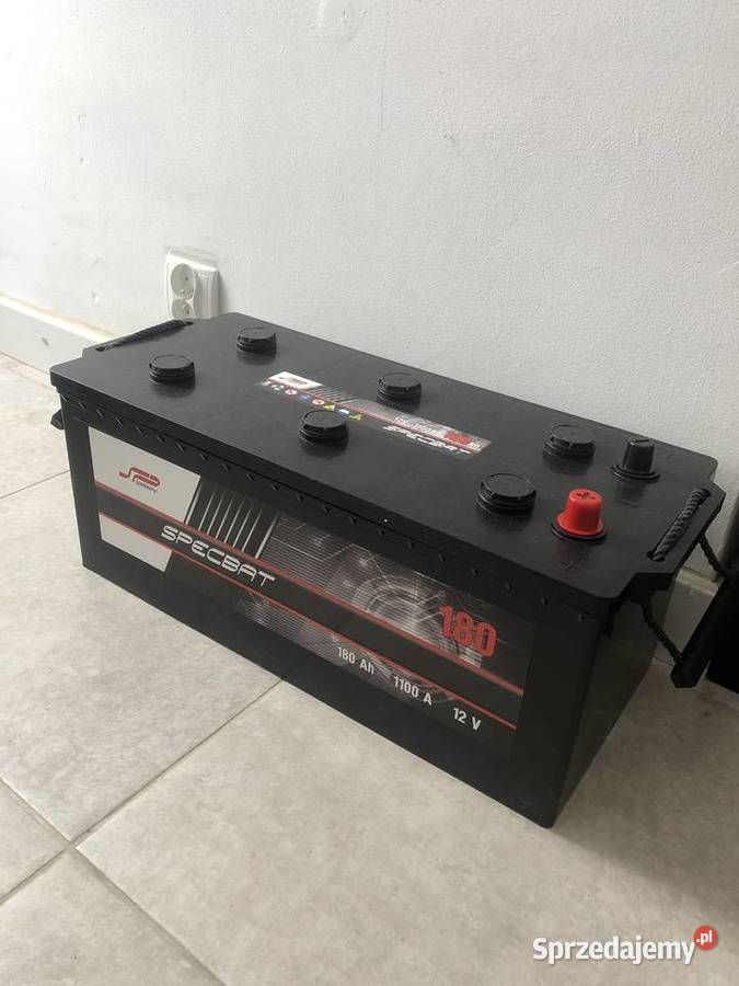 Akumulator SPECBAT 180Ah 1100A EN lubuskie Gorzów Wielkopolski
