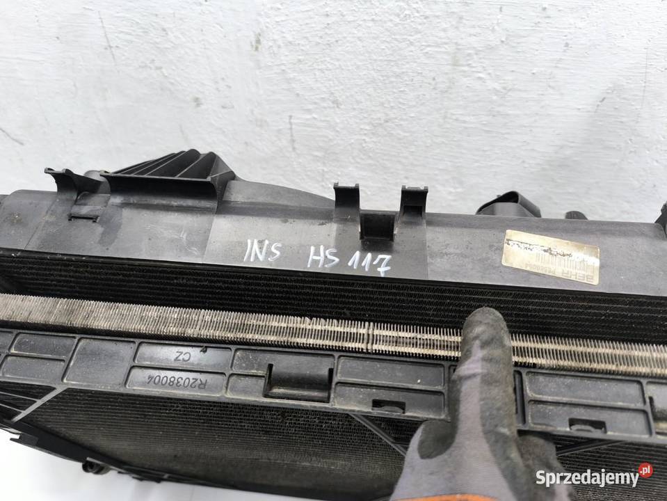 CHŁODNICA KOMPLET WENTYLATOR OPEL INSIGNIA A wielkopolskie