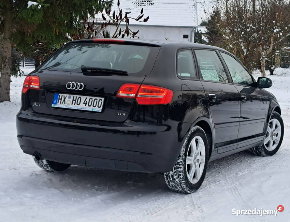 Audi A3 20 COMMON RAiL STAN KLiMAtronik halogeny wspomaganie kierownicy Olsztyn sprzedam