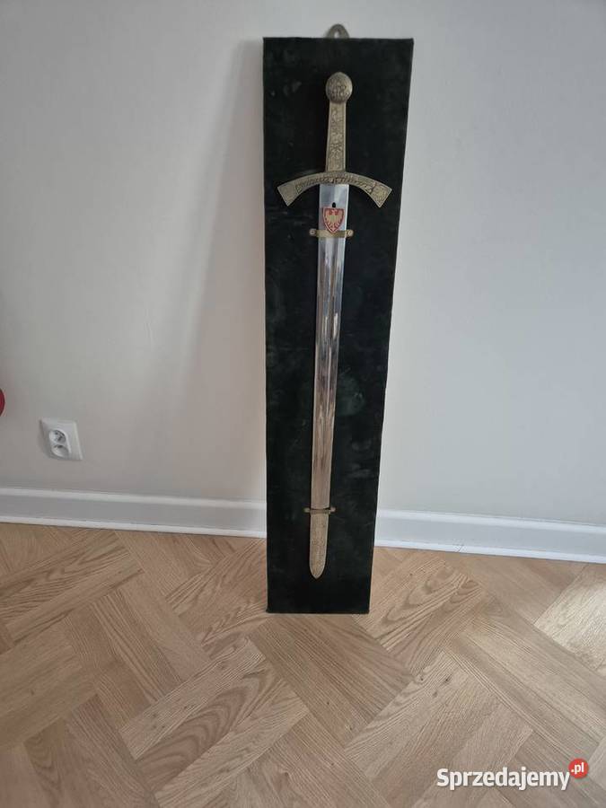 Sprzedam replikę miecza koronacyjnego Polskich mazowieckie Nowy Dwór Mazowiecki