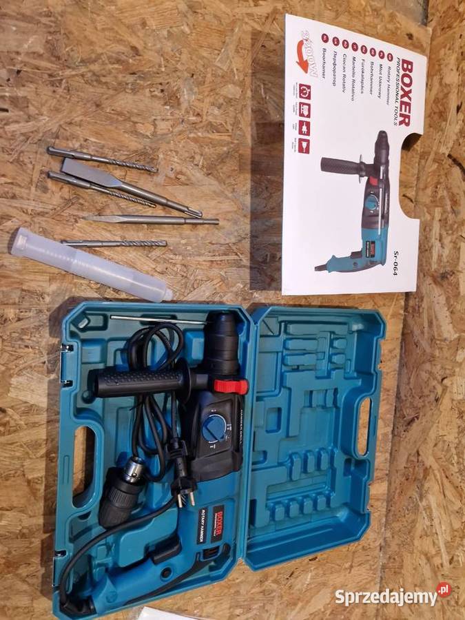 Młotowiertarka Boxer 3200W Udarem Walizka SR064 Głogowa sprzedam