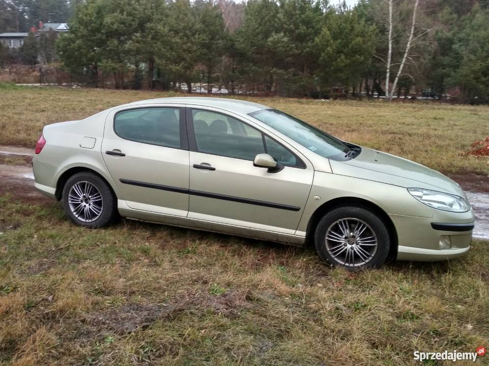 Peugeot 407 sedan 18 LPG Salon Polska welurowa tapicerka Kielce