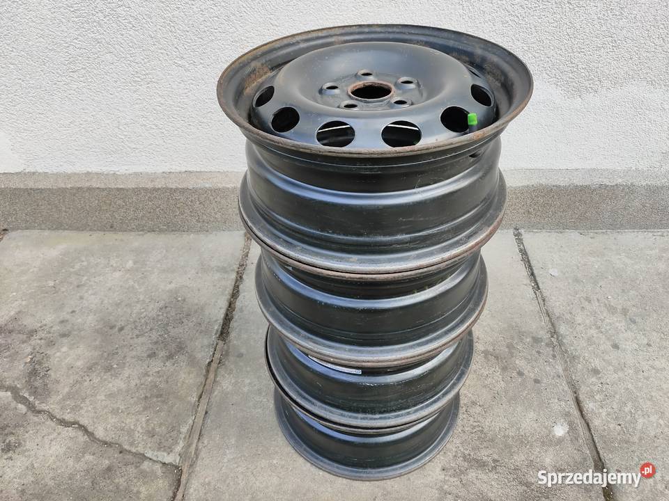 Felgi stalowe 6J 15 5x112 ET55 Ford Seat śląskie Lubliniec sprzedam