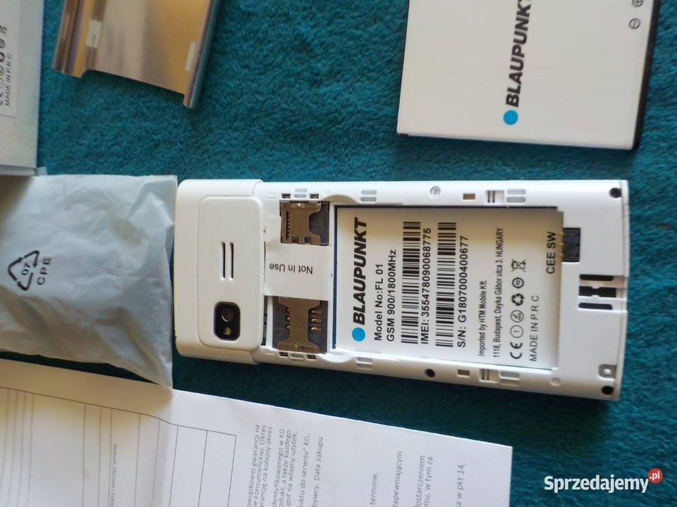 telefonu BLAUPUNKT Pozostałe Gdynia