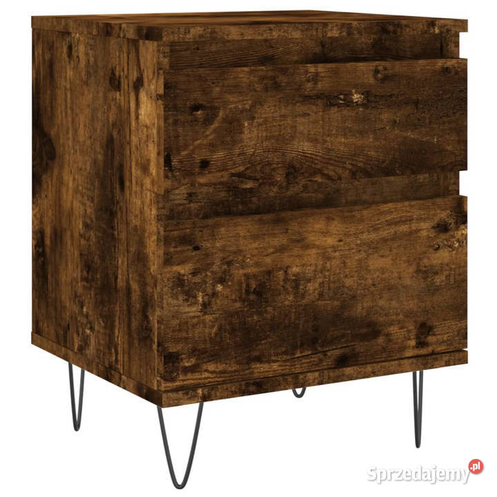 Szafki nocne 2 przydymiony dąb 40x35x50 WM830679 Warszawa