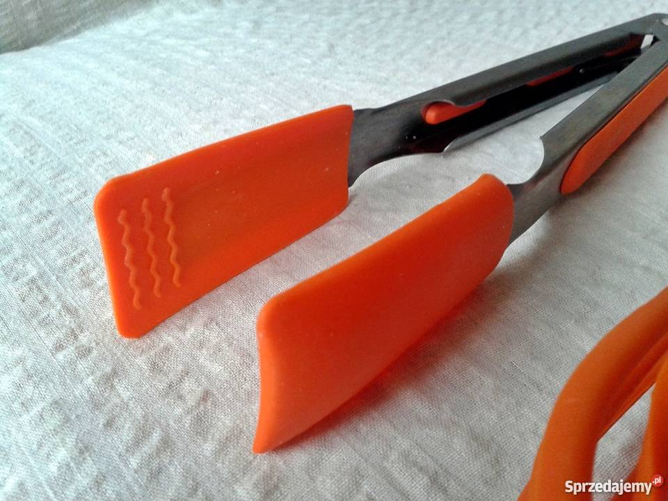 Silikonowe Łopatki Kuchenne Pomarańczowe NOWE Sosnowiec