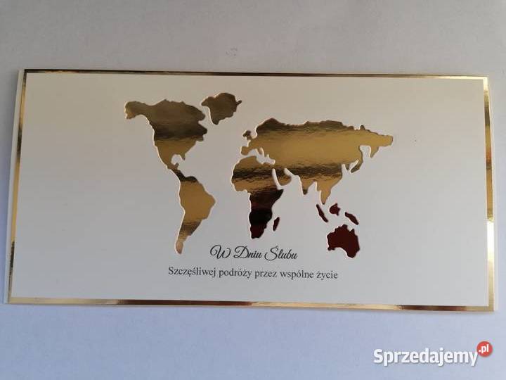 Kartka z okazji ślubu w kopercie Strzebiń sprzedam
