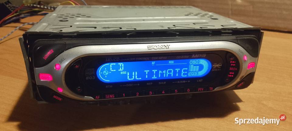 Radio Sony CDXMP40 podlaskie Augustów