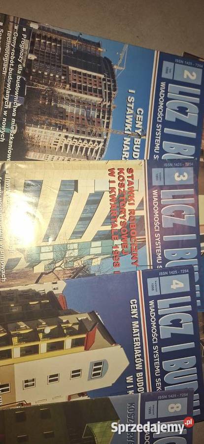 Komplet LICZ I BUDUJ pełny rocznik 1998 polska Łęczyca