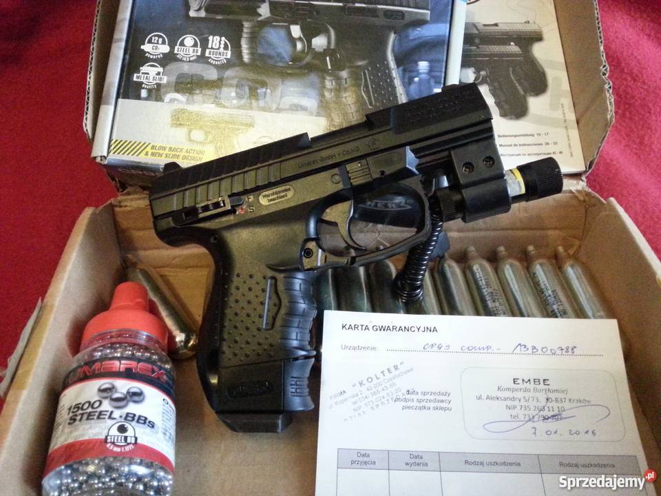 WALTER CP99 COMPACT Wiatrówka laser zachodniopomorskie Lipiany