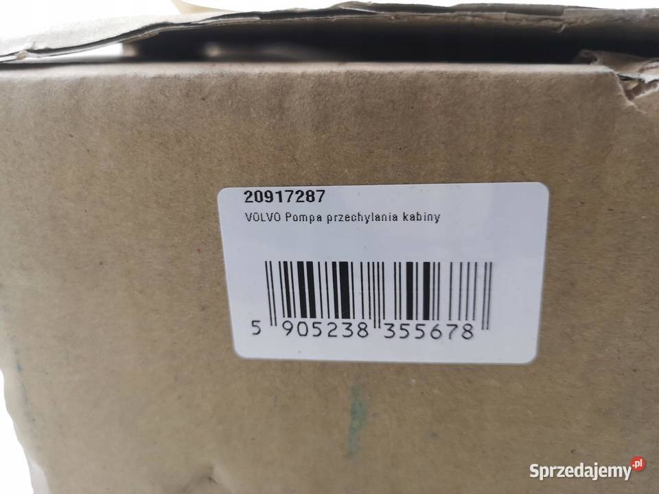POMPA PODNOSZENIA przechylania kabiny VOLVO FH