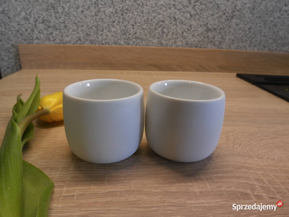 Pojemniki białe nieszkliwione sprzedam