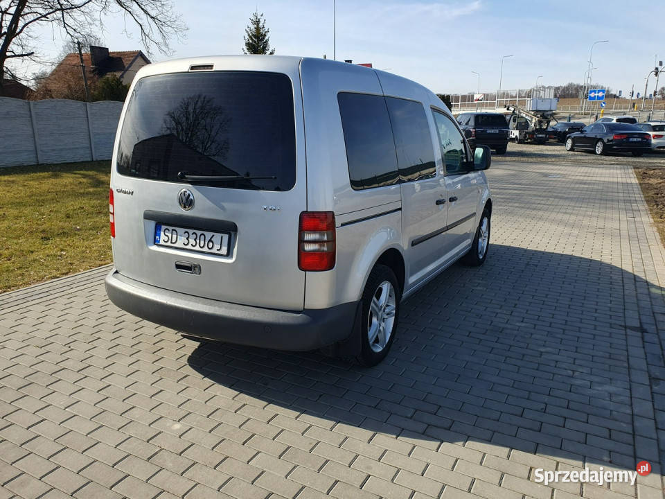 Volkswagen Caddy 19tdi 105 2010r Klima Alu Felgi wspomaganie kierownicy Strobice