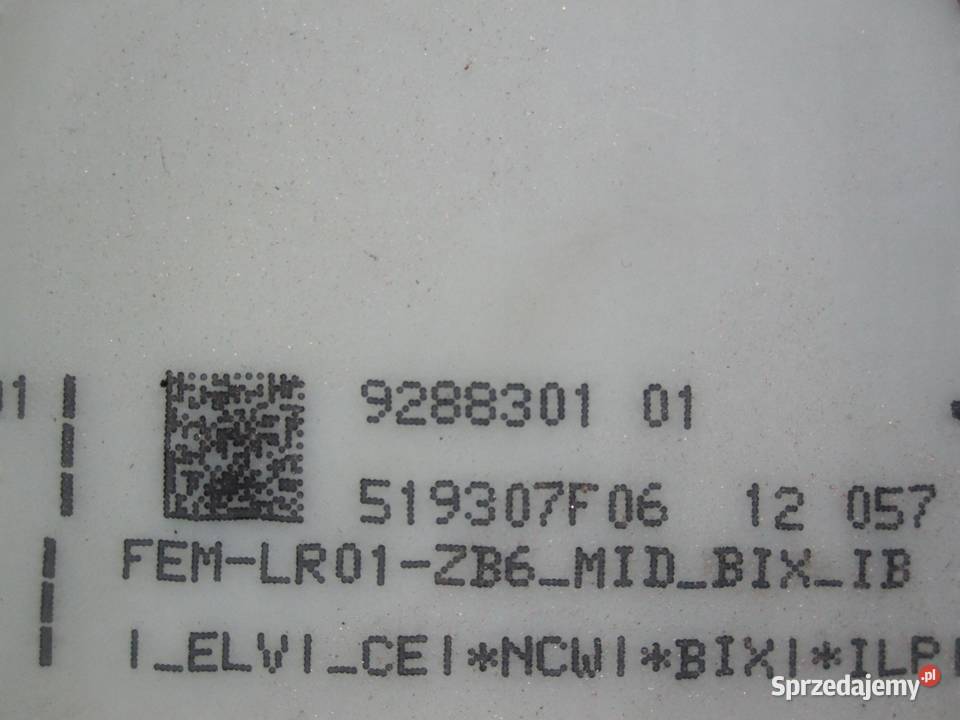 BMW F30 12r moduł sterownik komfortu 9288301 sprzedam