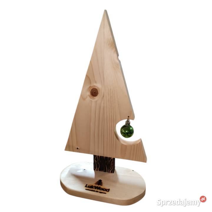 Dekoracje świąteczne drewniane choinki możliwość Miechów