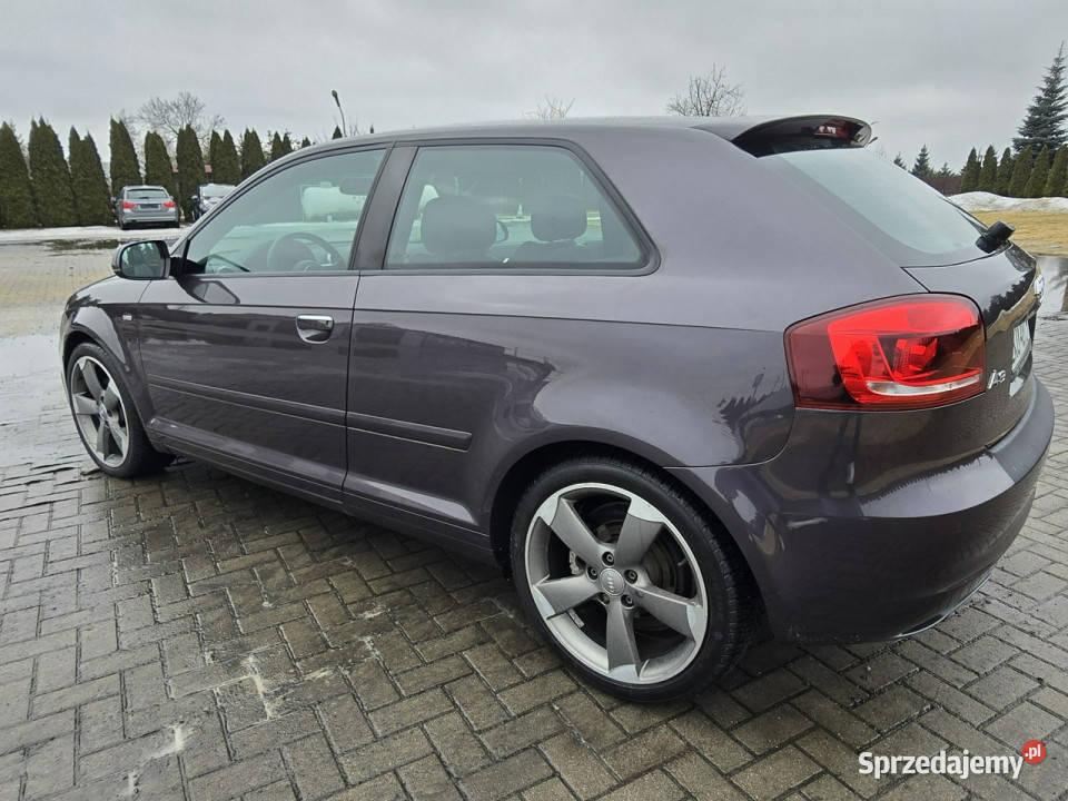 Audi A3 3drzwiowe 14Turbo AUTOMAT 2x SLine światła przeciwmgielne Kutno sprzedam