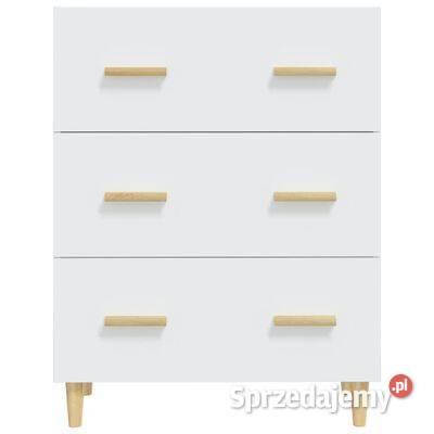 vidaXL Komoda biała 70x34x90 materiał Pozostałe Warszawa