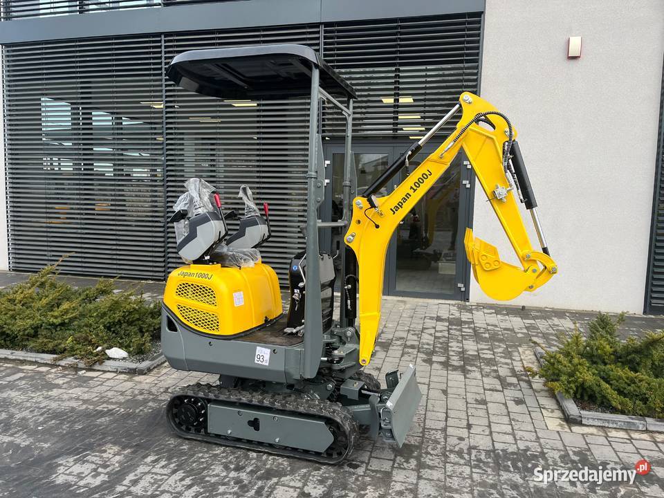 Mini Koparka Japan 1000J Gunter Grossmann silnik Jedwabne