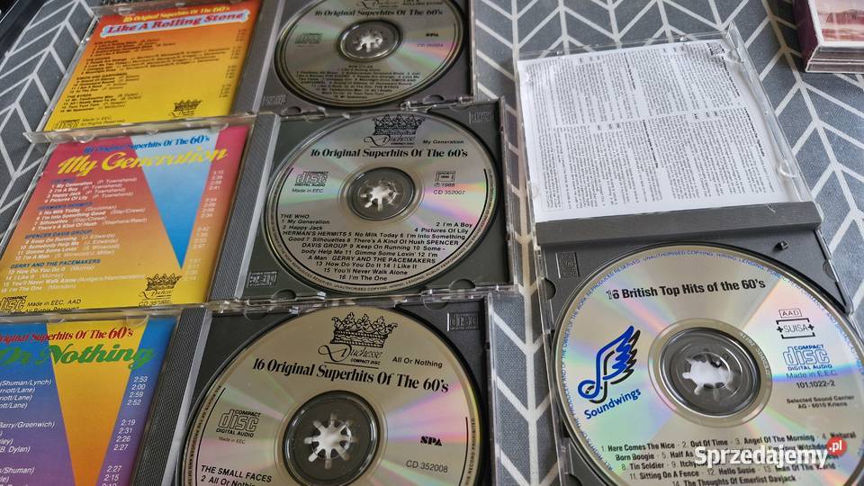 16 ORGINALS SUPERHITS OF THE 60s 4cd Chorzów