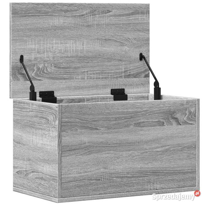 Skrzynia szary dąb sonoma 60x35x35 materiał