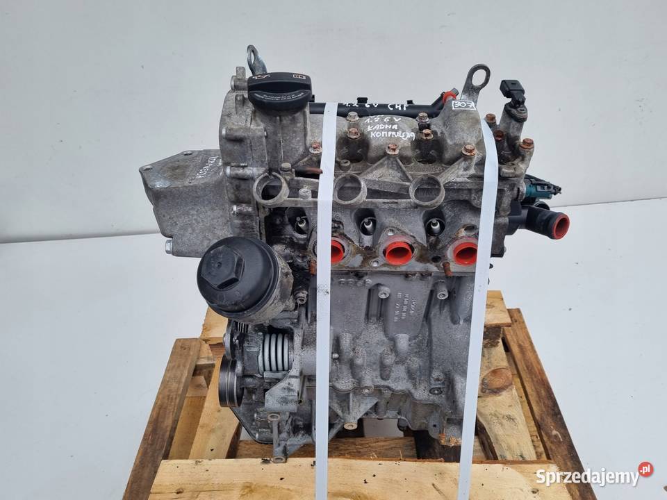 SILNIK VW FOX 12 6V 55 ładna kompresja CHF CHFB Janów