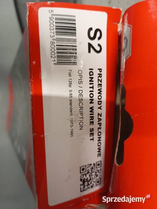 Nowe Przewody zapłonowe Fiat 126p ST SENTECH Warszawa