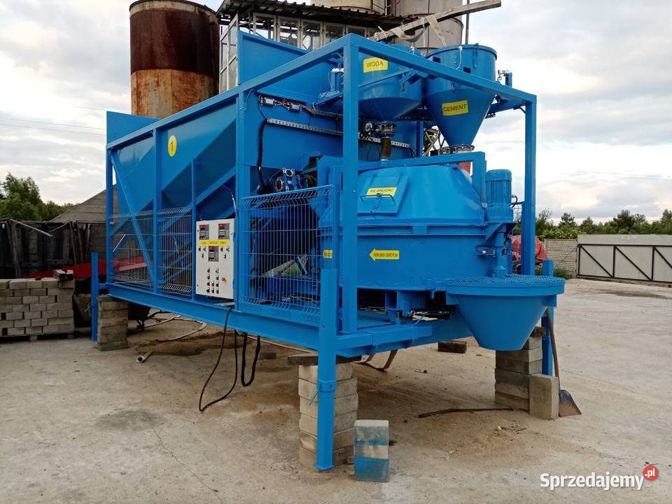 węzeł betoniarski bmk 500 zarób 1m zestaw łap