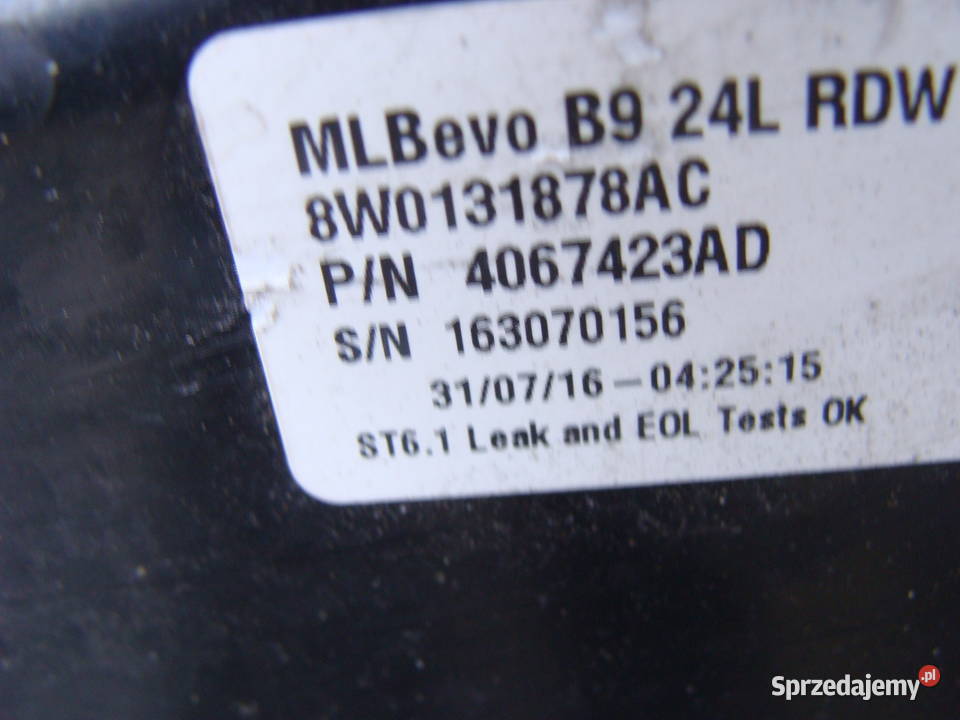 AUDI A4 B9 ZBIORNIK ADBLUE 8W0131878AC Goleniów